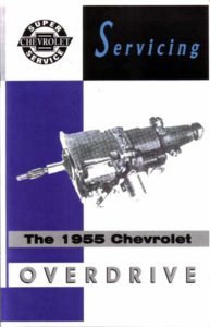 1955 Chevrolet All Car Models Factory Shop Service Manual