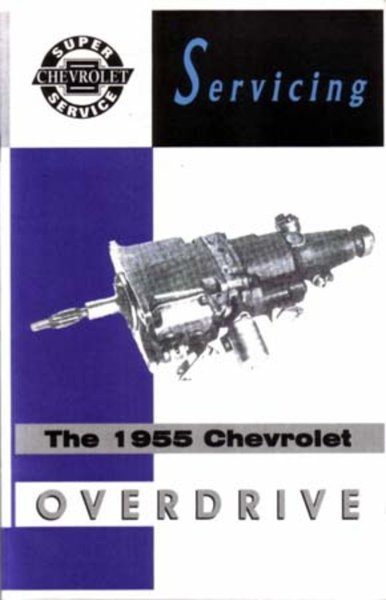 1955 Chevrolet All Car Models Factory Shop Service Manual