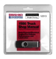 1986 Ford Truck Bronco II, Ranger Factory Shop Service Manual sample image