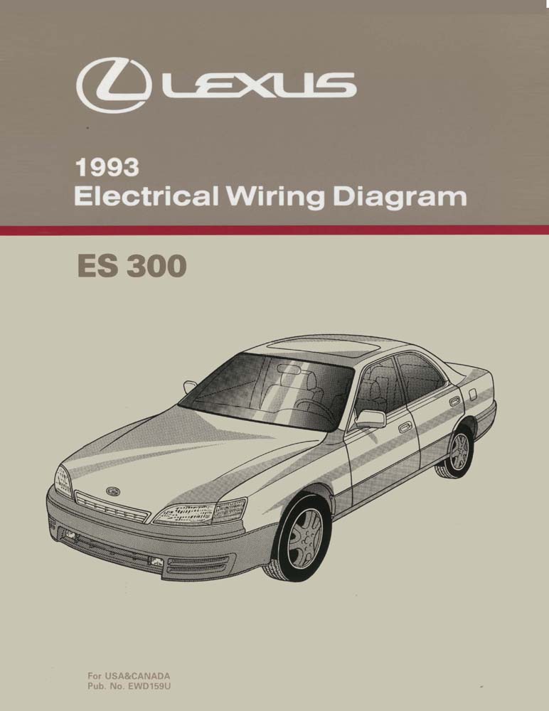 1993 Lexus ES 300 Wiring Diagrams Schematics Layout