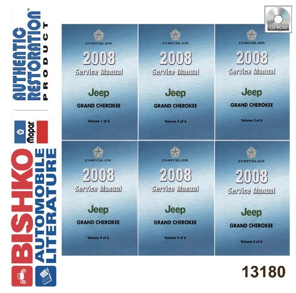 2008 Jeep Grand Cherokee Factory Shop Service Manual