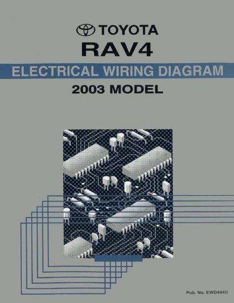 2003 Toyota RAV4 Wiring Diagrams Manual