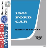 1961 Ford Shop Service Repair Manual PDF sample image