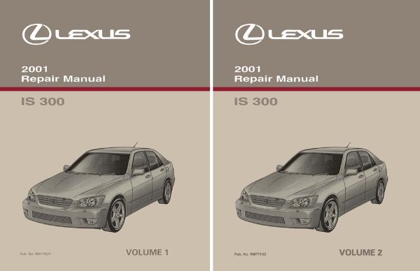 2001 Lexus IS 300 Factory Shop Service Manual