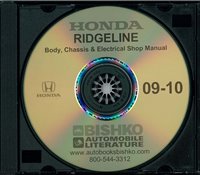 2009-10 HONDA RIDGELINE Body, Chassis & Electrical Service Manual sample image