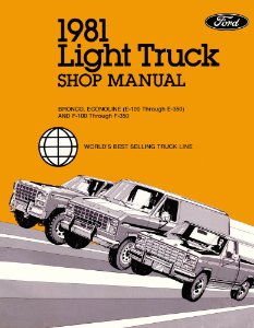 1981 Ford Truck F-150, F-250, F-350, Bronco